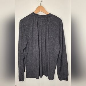 George Charcoal Grey Top With Gold Flecks.rayon XXL